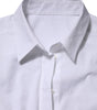 Chemise à manches longues et col en coton blanc Dolce & Gabbana