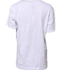 Dolce & Gabbana White Cotton Graphic Print Crew Neck T-shirt