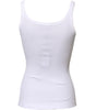 Dolce & Gabbana White Cotton Sleeveless Round Neck Tank Top