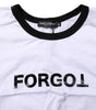 Dolce & Gabbana White Graphic Print Crew Neck Cropped T-shirt