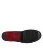 Mocassins à enfiler en cuir noir et blanc Dolce &amp; Gabbana pour hommes