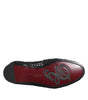Mocassins à enfiler en cuir tressé noir Dolce &amp; Gabbana pour homme