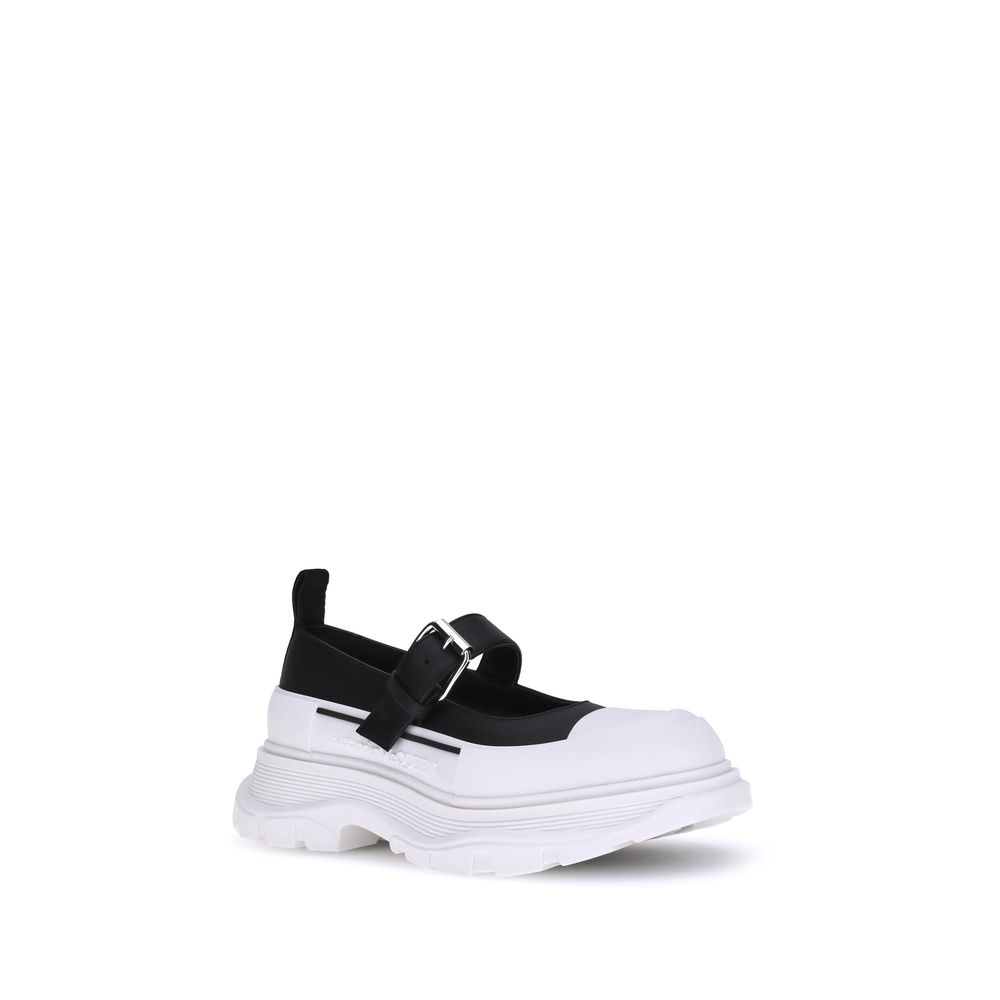 Baskets en cuir et caoutchouc Alexander McQueen
