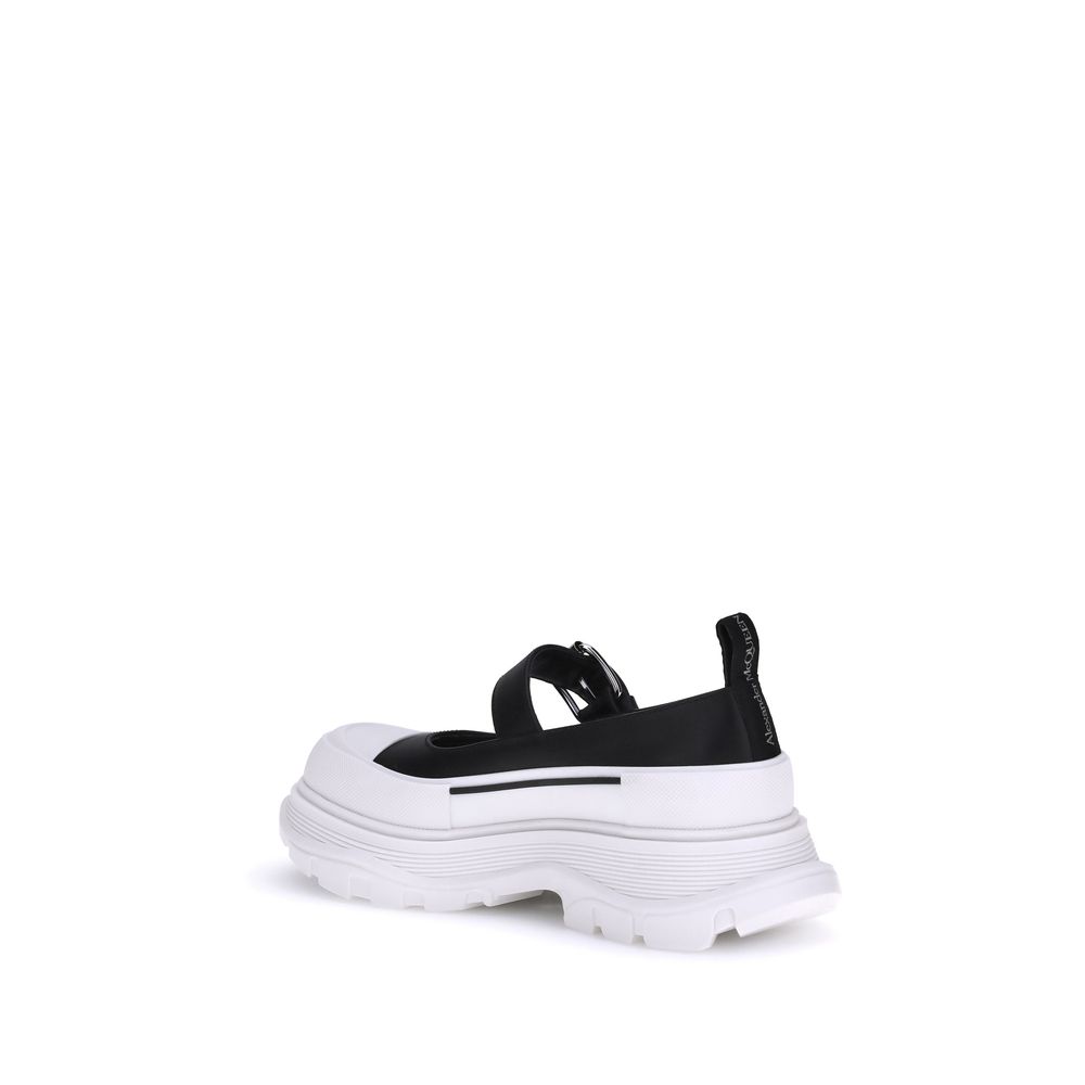 Baskets en cuir et caoutchouc Alexander McQueen