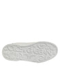 Dolce &amp; Gabbana White Black Leather Lace Up Sneakers Shoes