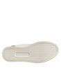 Dolce &amp; Gabbana White Black Leather Lace Up Men Sneakers Shoes
