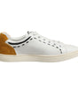 Dolce & Gabbana White Leather MILANO Low Top Sneakers Shoes