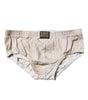 Dolce & Gabbana Gray Cotton Stretch Regular Men Brief Underwear
