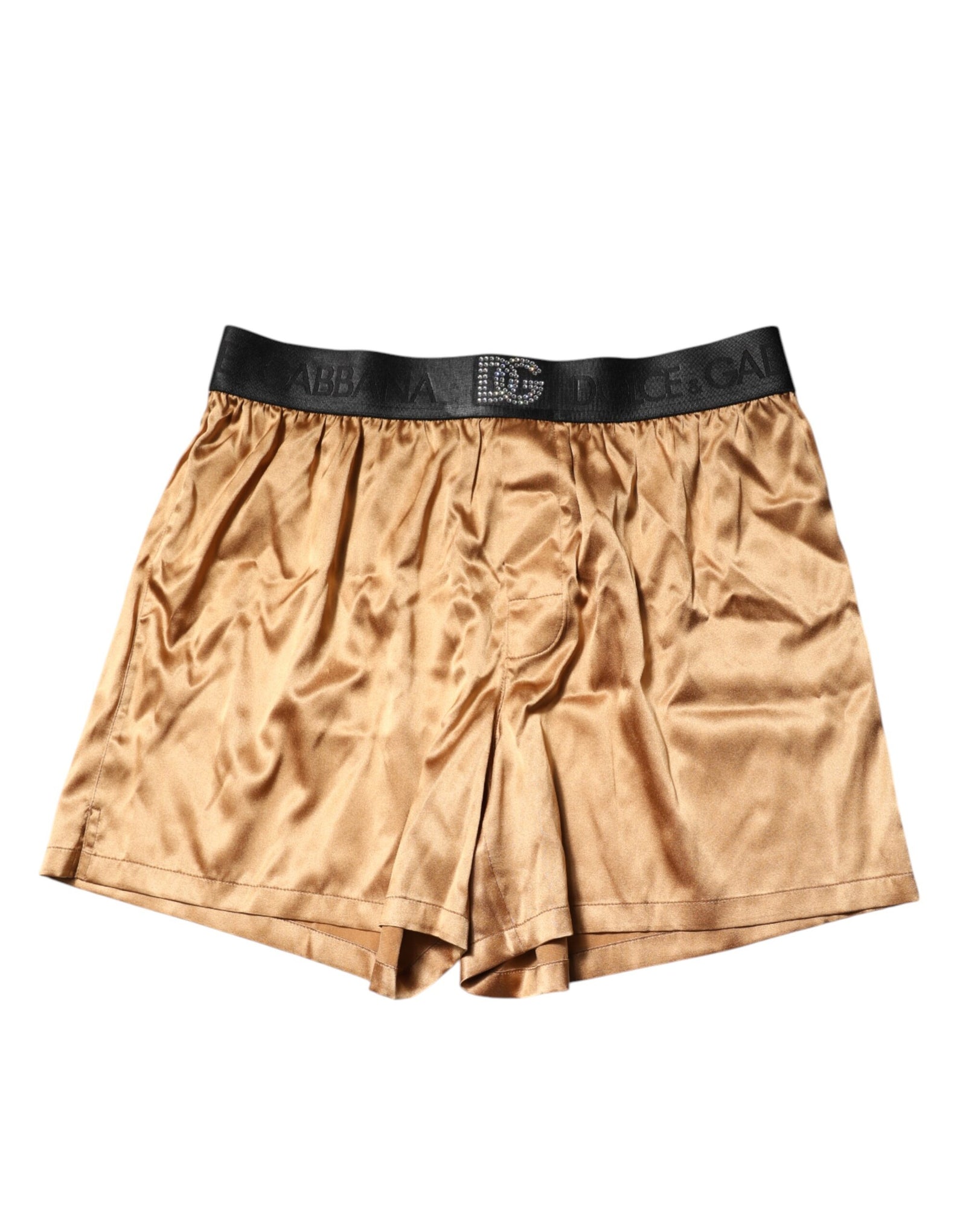 Ensemble de sous-vêtements Dolce & Gabbana beige pour homme avec masque pour les yeux et boxer