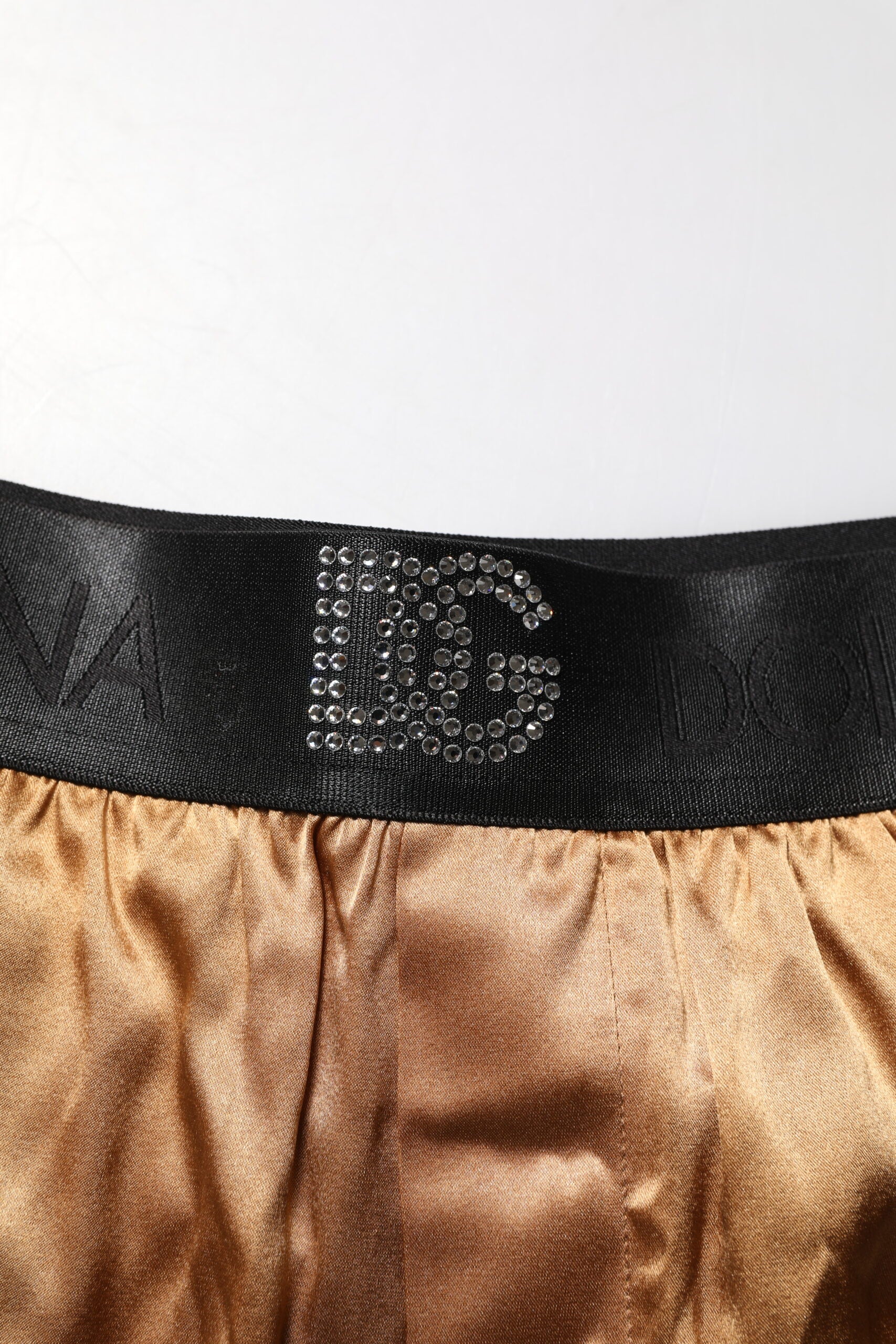 Ensemble de sous-vêtements Dolce & Gabbana beige pour homme avec masque pour les yeux et boxer