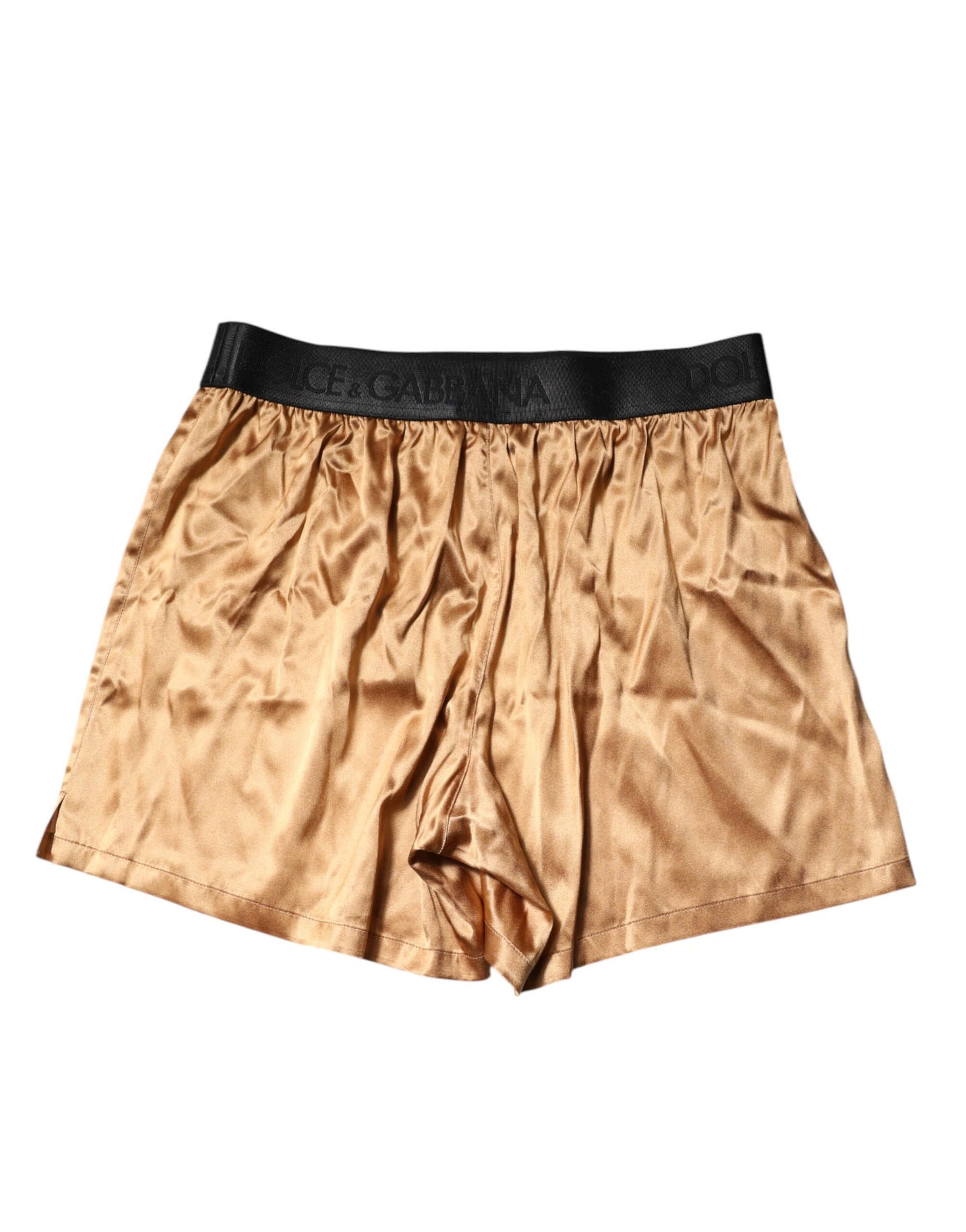 Ensemble de sous-vêtements Dolce & Gabbana beige pour homme avec masque pour les yeux et boxer
