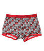 Boxer classique en coton rouge Dolce &amp; Gabbana avec logo imprimé