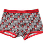 Boxer classique en coton rouge Dolce &amp; Gabbana avec logo imprimé