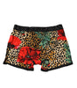 Dolce & Gabbana Brown Leopard Print Regular Boxer Underwear
