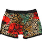 Dolce & Gabbana Brown Leopard Print Regular Boxer Underwear