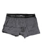 Boxer court en coton imprimé gris Dolce &amp; Gabbana