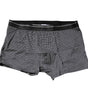 Boxer court en coton imprimé gris Dolce &amp; Gabbana
