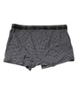 Boxer court en coton imprimé gris Dolce &amp; Gabbana