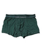 Boxer classique en coton vert Dolce &amp; Gabbana pour homme
