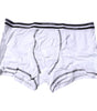 Boxer classique en coton stretch blanc Dolce &amp; Gabbana
