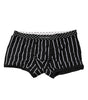 Boxer classique à rayures noires et blanches Dolce &amp; Gabbana