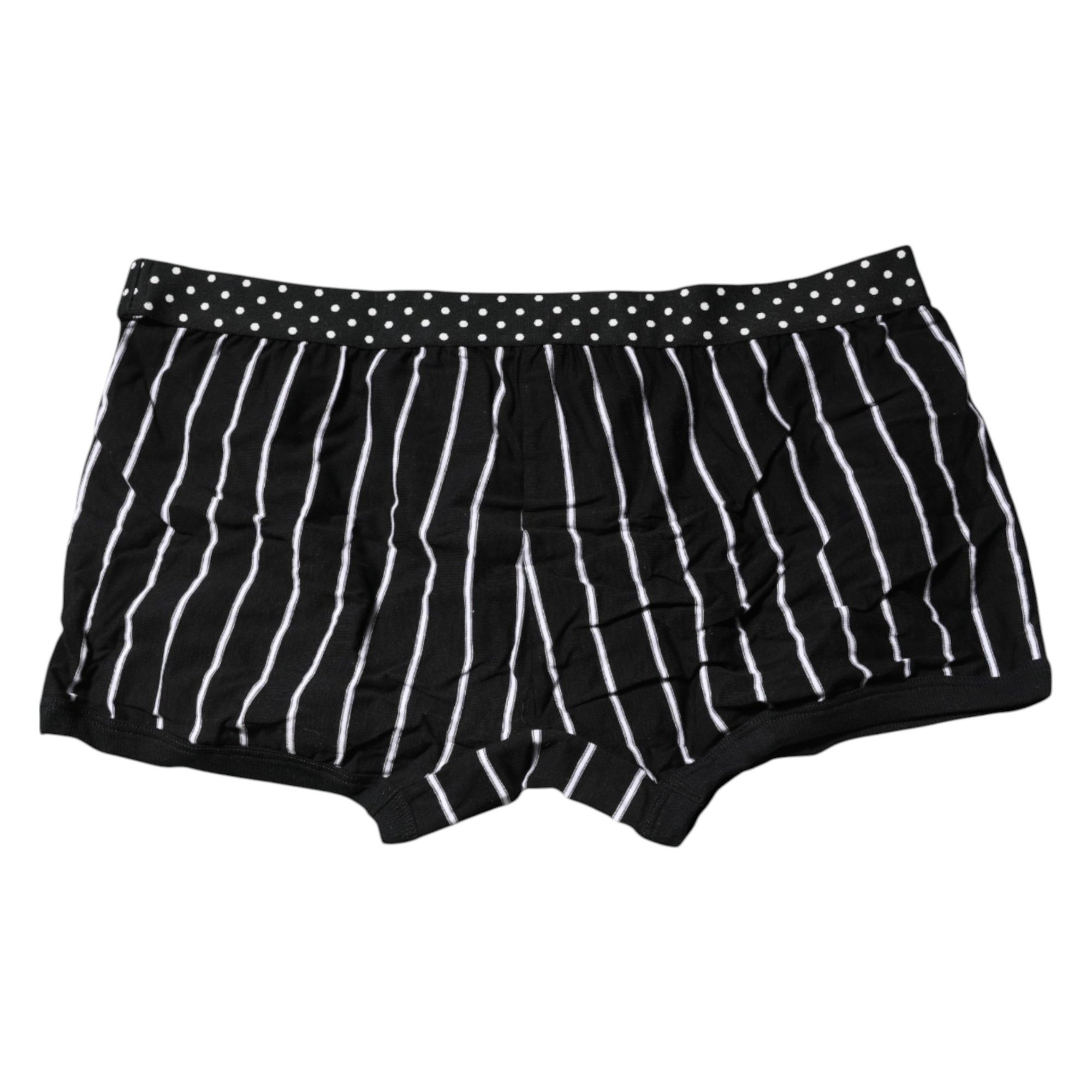 Boxer classique à rayures noires et blanches Dolce &amp; Gabbana
