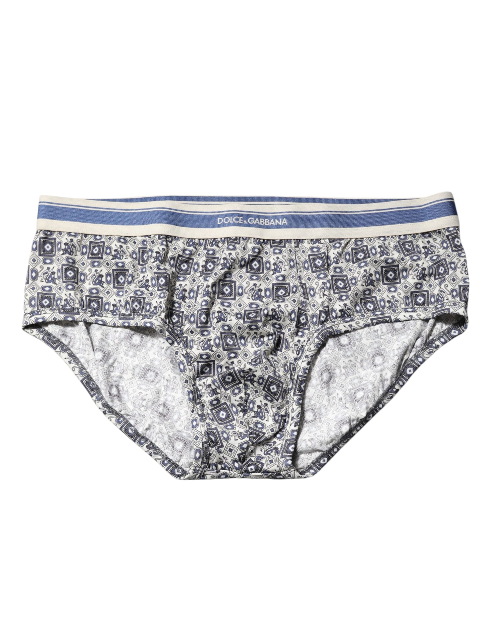 Sous-vêtement régulier à motifs multicolores Dolce &amp; Gabbana