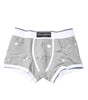Boxer classique en coton stretch gris Dolce &amp; Gabbana