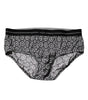 Sous-vêtement régulier Dolce &amp; Gabbana à motifs noirs et blancs