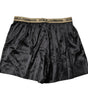 Boxer noir à taille régulière avec logo Dolce &amp; Gabbana