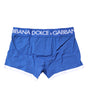 Boxer classique Dolce &amp; Gabbana à logo bleu