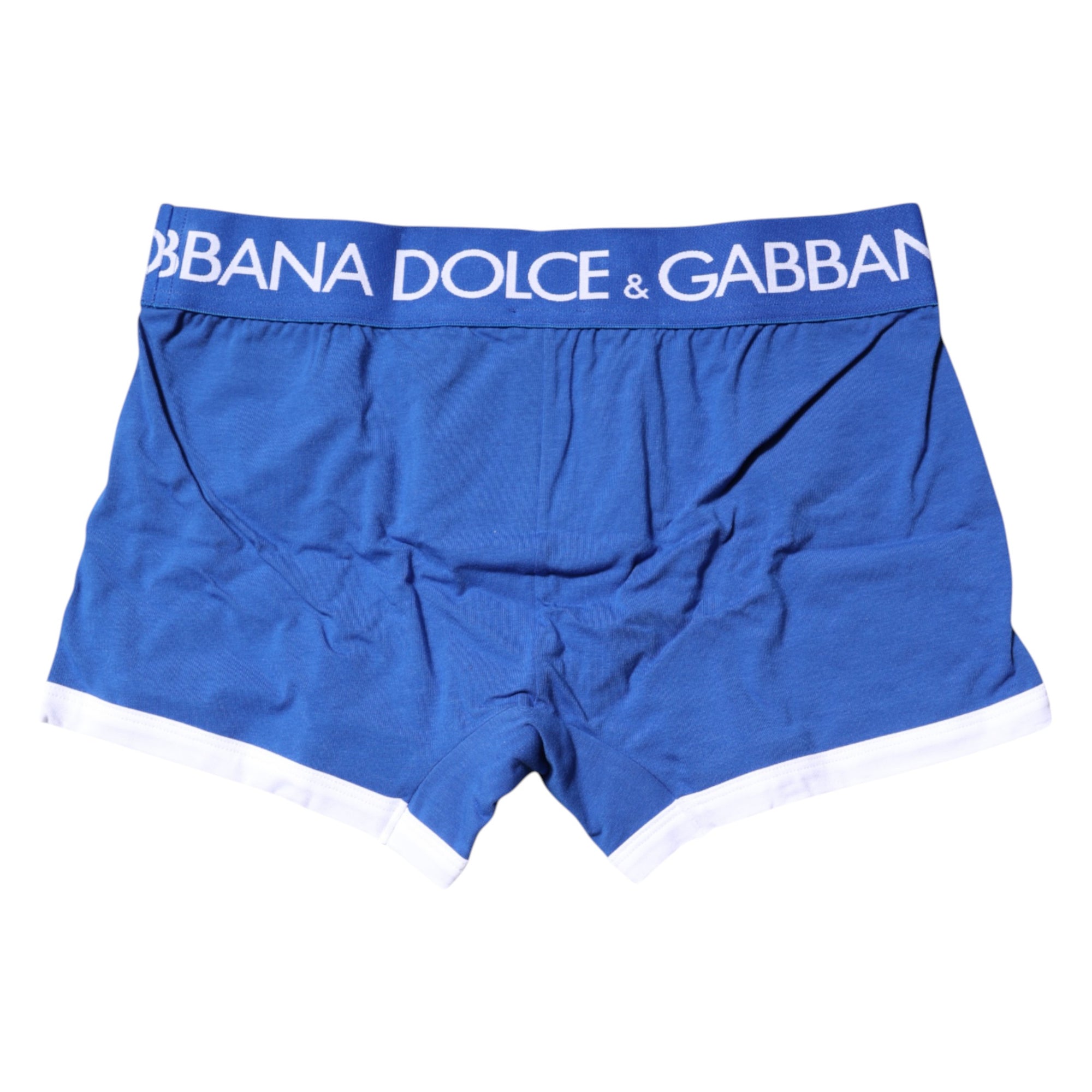 Boxer classique Dolce &amp; Gabbana à logo bleu