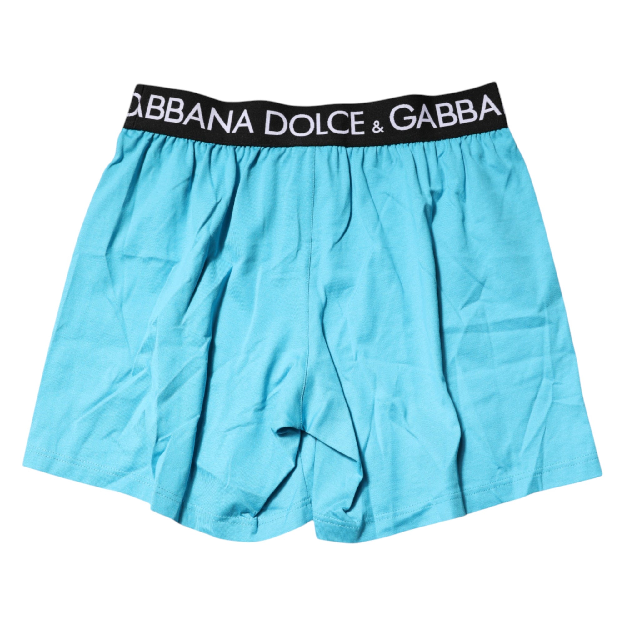 Boxer Dolce &amp; Gabbana bleu à logo taille standard