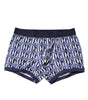 Boxer classique Dolce &amp; Gabbana à imprimé logo bleu