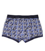 Boxer classique Dolce &amp; Gabbana à imprimé logo bleu
