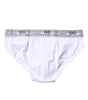Sous-vêtement classique en coton stretch blanc Dolce &amp; Gabbana