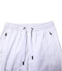 Dolce & Gabbana White Cotton Stretch Logo Men Jogger Pants