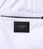 Dolce & Gabbana White Cotton Stretch Logo Men Jogger Pants