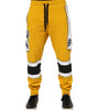 Dolce & Gabbana Yellow Cotton Logo Jogger Sweatpants Pants