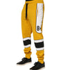Dolce & Gabbana Yellow Cotton Logo Jogger Sweatpants Pants