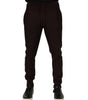 Dolce & Gabbana Brown Cashmere Men Jogger Sweatpants Pants