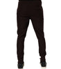 Dolce & Gabbana Brown Cashmere Men Jogger Sweatpants Pants