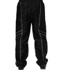 Dolce & Gabbana Black Cotton Straight Jogger Sweatpants Pants