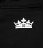 Dolce & Gabbana Black Cotton Crown Jogger Sweatpants Pants