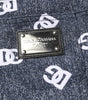 Dolce & Gabbana Dark Gray Logo Cotton Skinny Slim Denim Jeans
