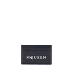 Porte-cartes avec logo Alexander McQueen