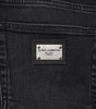 Dolce & Gabbana Black Washed Cotton Skinny Denim Jeans