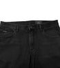 Dolce & Gabbana Black Cotton Logo Plaque Skinny Denim Jeans