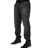 Dolce & Gabbana Gray Washed Cotton Loose Denim Jeans