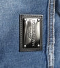Dolce & Gabbana Blue Washed Cotton Logo Plaque Denim Jeans